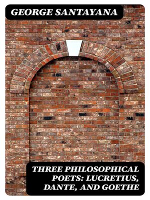 cover image of Three Philosophical Poets